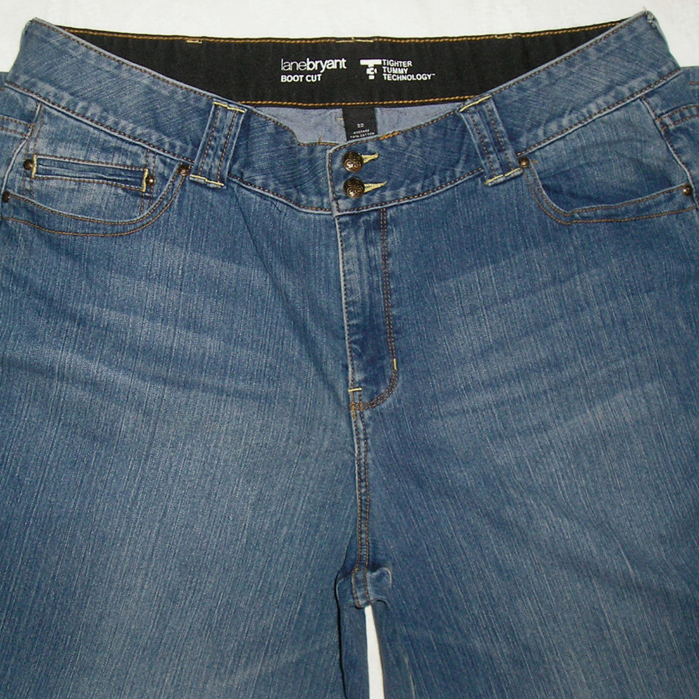 LANE BRYANT TIGHTER TUMMY JEANS SIZE 22